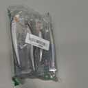 Saltwater Fishing Lures Kit 6pcs Minnow Plugs Topwater Crankbaits Popper Jerkbait with Treble Hooks Surf Fishing Lures Striper Bass Artificial Hard Baits Black Silver