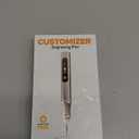 Customizer Engraving Pen (Formerly Culiau): Ultimate Cordless Portable Tool for Artists & DIYers - Engrave 50+ Surfaces - Beginner Friendly - Rechargeable - Free 30 Bits & Mastery Guide