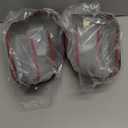 Car Door Rear View Mirror Cover Trim Compatible with Toyota Tundra/Sequoia 2022-2025 Exterior Side Rearview Mirror Housing Cap Protective Cover Accessories, Only Fit With Turn Signal Lights Version (Matte Black)