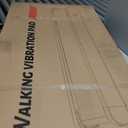 Sperax Walking Treadmill Pad with APP, 3 in 1 Under Desk Treadmill, 400W Low Noise Walking Vibration Pad with Remote Control,Portable Treadmills for Home Office (Red)