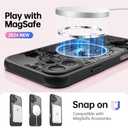 FUNMIKO for iPhone 16 Plus Case Wireless Charging & Military-Grade Protection - Trendy Floral Design for Women Girls, Matte Non-Slip Phone Cover with Shockproof Corners - Floral Sketch