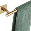 KOKOSIRI Bathroom Towel Bar 36'' Towel Holder for Bath Kitchen Wall Mount Towel Rails 36 Inch Brushed Gold Stainless Steel B4005BG-L36