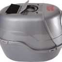 Natures Miracle Hooded Flip-Top Litter Box for Cats, With Built-In Odor Control Charcoal Filter