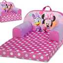 Delta Children - Minnie Mouse Cozee Buddy Flip-Out Kids Chair, Pink
