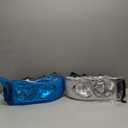 Nilight 2002 2003 2004 2005 Ram 1500 2500 3500 Headlight Assembly Chrome Housing Clear Corner Clear Lens Headlamp Replacement Driver and Passenger Side 2 Pack