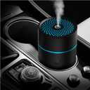 Car Fragrance diffusers, Air fresheners,USB-Powered Mini Ultrasonic Mist Humidifier Oil Diffuser for Vehicle (Black)