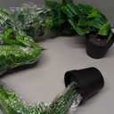 Toprooms 2 Pack Fake Hanging Plants with Pot,Artificial Hanging Plant Fake Plants Faux Ivy Vine Wall Hanging Plants Greenery Shelf Home Office Indoor Outdoor Decor(2 Potted)