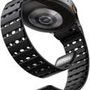 Bandletic Magnetic Silicone Band Compatible with Samsung Galaxy Watch 7 6 5 4 FE 40mm 44mm/for Galaxy Watch 6 4 Classic 43mm 47mm 42mm 46mm/Watch 5 Pro 45mm, 20mm No Gap Sport Strap for Men Women