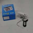 4K Digital Camera for Photography, 72MP Vlogging Camera for YouTube, Autofocus Digital Cameras with 270 Flip Screen, 18X Digital Zoom Point and Shoot Cameras with 64GB TF Card & Battery, Carry Bag (Pure White)