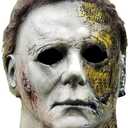 WPOZD Halloween Michael Myer Mask, Latex Horror Scary Masks for Adult Cosplay, Great for Costume Parties, Easter