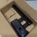TOPTOW Trailer Hitch Extender Adapter, 2" Receiver, 4-1/4 inch Rise/Drop, 1-1/4 inch Solid Shank, 8-5/8" Extension