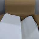 Bedluxe Wedge Pillow Headboard, 3PCS Orthopedic Bed Wedge Pillows Set for After Surgery, Adjustable Pillow Wedge for Acid Reflux&Back Pain Relief, Sleeping, Back Pillow for Bed Sitting Up, White/Grey (Adjustable 9&12 Inch + 1 Head Pillow)