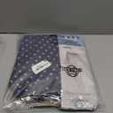 GLOBAL Mens Pajamas Set, 100% Cotton Woven Drawstring Sleepwear Set with Top and Pants/Bottoms (Medium, Dark Blue)