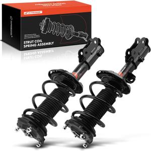 A-Premium Front Complete Strut and Coil Spring Assembly Compatible with Kia Forte 2019 2020 2021, 2.0L, 2-PC Set