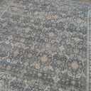 Area Rugs Machine Washable Rugs for Living Room, Vintage Boho Large Rugs for Bedroom Dining Room, Non Slip Indoor Soft Distressed Lightweight Thin Low Pile Carpet, Terracotta
 120x97 feet