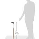 DMI Lightweight Aluminum Adjustable Walking Cane with Derby-Top Handle for Men and Women, 1 Count