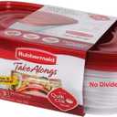 Rubbermaid Take Alongs Rectangle Containers with Lids - 3 CT