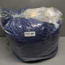 Homemate Electric Heated Blanket King Size - 100"x90" Heating Blanket King Size Dual Control 1/2/4/6/8 Hours Auto-Off 10 Heat Level Over-Heat Protection Soft Flannel Sherpa ETL Certification (Blue (Striped))