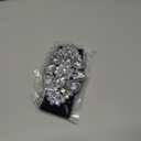 Elastic Rhinestone Belts for Women-Crystal Wide Stretchy Belts for Dress, Cinturones para Mujer, Black
