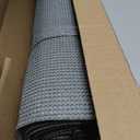 Windscreen4less 3' x 12' Retractable Sun Shade Canopy Cover Sliding Wave Shade Sail for Pergola Patio Deck Yard Gazebo Outdoor (Light Gray)
