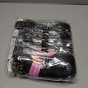 Black Braiding Hair,Pre Stretched Braiding Hair Extensions for Women | 26 Inch 6 Packs Braiding Hair Prestretched Synthetic Soft Hot Water Setting Crochet Braids Hair Extension for Daily Use-1B