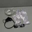 Princess White Tiara Gloves Sunglasses Headphones, Princess Costume Accessories Women Bachelorette Party Decorations (4 Pcs - Style c)