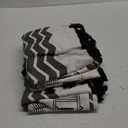 ColorBird Boho Curtains 2 Panels 84 Inches Long Patterned Western Azetc Boho Chic Decor Semi-Blackout Light Filtering Drapes Window Treatment with Tassels Rod Pocket for Living Bedroom Office (Geometric)