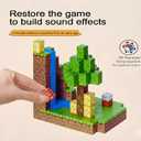 Magnetic Blocks Cubes 128PCS STEM Cube Building Blocks Magnet Tiles Waterfall Adventure Set Learning Toys for Kids Montessori Sensory Play Educational Birthday Gifts Boys & Girls Ages 3 4 5 6 7-12