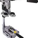 HFS(R) Adjustable Drill Press Rotary Tool Workstation Stand Universal Bench Clamp Support Tool for Hand Drill Single Hole Installation (Aluminum)