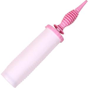 Balloon Pump Handheld Two-Way Dual Action - Hand Blower Air Pumper for Balloons - Ballon Inflator Pumping - Manual Baloon Inflators Machine (Pink 1 Piece)