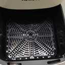 Nuwave Brio Plus 8 Qt Air Fryer, PFAS Free, New & Improved, Digital Touch Screen, Cool White Display, 50°F~400°F in Precise 5°, 5 Cook Functions, 100 Presets & 50 Memory, 3 Wattages 700, 1500, 1800