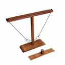 Ring Toss Game, Ring Throwing Game with Shot Put, Hook and Ring Throwing Game for Adults Kids, Fun Hook and Ring Game with Ladder (Large)