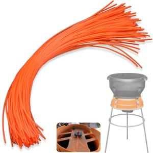 Braveboy 85 Pack WA0050 Flex-A-Line 13", Replacement Line Compatible with W-orx WG430 Electric Leaf Mulcher 50018961 for Wo-rx Leaf Mulcher Replacement Line - WG430 Leaf Mulcher Replacement Line