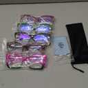 fadbon Oversized Square Reading Glasse for Women,Blue Light Blocking Oprah Style Large Frame Computer Readers Spring Hinge, +2,75