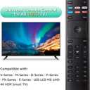 Universal for VIZIO Smart TV Remote Control Replacement XRT136