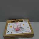 BABHAMNESS Stainless Steel Bento Lunch Box for Kids Adults, 3 Compartments Metal Bento Box with Transparent Lid & Silicone Container for Kids, Dishwasher-Safe, School & Travel, BPA-Free(Pink)