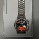 KPEP Military Smart Watches for Men with 2 Straps, 1000mAh Battery/LED Flashlight/IP67 Waterproof Smartwatch, Stress/Blood Oxygen/Heart Rate/Sleep Monitoring, Reminder, Fitness Tracker for iOS Android (Silver)