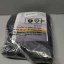 BGment Black Blackout Curtains 40 Inches Long for Kitchen Windows - Short Thermal Insulated Drapes with Rod Pocket Privacy for Cafe Bedroom Window, 42 x 40 Inch, 2 Panels