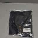 Women's V-Neck Short Sleeve Top T-Shirt Stretchy Relaxed Fit Blouse Lightweight Casual Loose Top Summer Travel (Black), Small