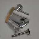 Metal Food Grinder Attachments for KitchenAid Stand Mixers, Meat Grinder, Sausage Stuffer, Perfect Mixer Attachment for KitchenAid Mixers, Silver(Machine/ Mixer Not Included)