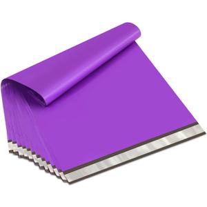 UCGOU Poly Mailers 19x24 Inch Purple 100 Pack Extra Large Shipping Bags Strong Thick Mailing Envelopes Self Seal Adhesive Waterproof and Tear Proof Boutique Postal for Clothing Quilt and More