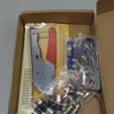 Coaxial Compression Tool Kit Coax Cable Crimper Wire Stripper with F RG6 RG59 Connectors