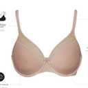 Bali Womens Seamless Underwire Bra, One Smooth U Smoothing Underwire Bras for Women, Convertible Straps, Ultra Light (36C, Crystal Grey)