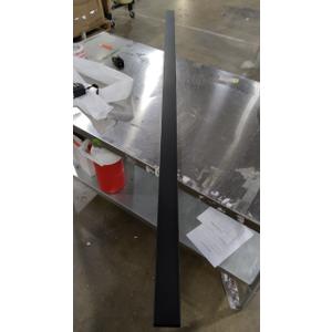 79 Inch Hollow Black Metal Bar
