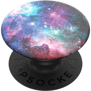 PopSockets Phone Grip with Expanding Kickstand, Adhesive Grip - Blue Nebula