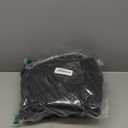 CHARTOU Women Winter Long Pea Coat Wool Blend Stand Collar Single Breast Thicken Blazer Jacket (X-Large, Black)