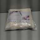 10x10ft Wrinkle Free Ivory Backdrop Curtain for Parties Soft Fabric Drapes Wedding Ivory Curtain Backdrop for Birthday Party Decorations Background for Photography 5x10ft,2 Panels