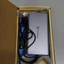 USB C Docking Station Dual Monitor, UtechSmart 11 in 1 USB C Hub Triple Display, Laptop Dock with 2 HDMI, Ethernet, VGA, 100W PD, SD/TF Card Slot, 4USB for MacBook Dell HP Surface Lenovo ASUS (Gray)