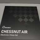 Chessnut Air Electronic Chess Board with AI Handcrafted Wooden Board, LED Indicators, Adaptive Difficulty, Full Piece Recognition Play Online on Major Chess Platforms
