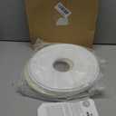 EIFHYT Molded PU Ceiling Medallion for Light Fixtures and Ceiling Fans, 13.1"OD x 4"ID x 1"P (Fits Canopies up to 10.25") White